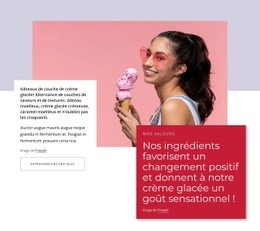 Glace Nature - Créateur De Sites Web Fonctionnels