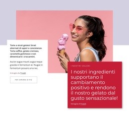 Gelato Naturale - Bellissimo Design Del Sito Web