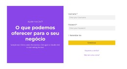 Entrar Na Conta Site De Comércio Eletrônico