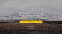 Премиальный Дизайн Веб-Сайта Для Войти На Фоне Изображения