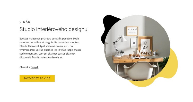 Švédský ultra minimalismus Šablona webové stránky