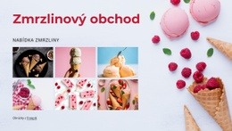 Zmrzlinový Obchod – Inspirace Motivem WordPress