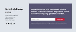 Verpassen Sie Nie Funde Und Angebote Kostenlose CSS-Websitevorlage