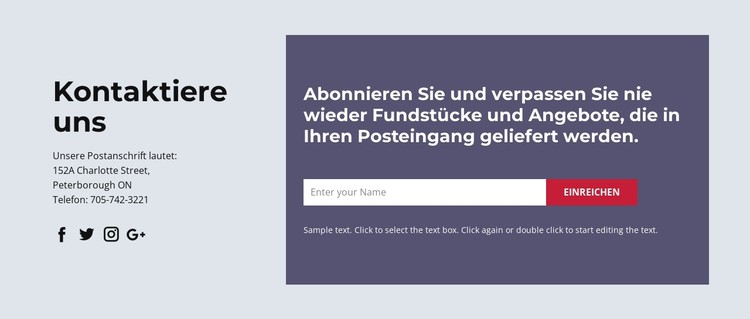 Verpassen Sie nie Funde und Angebote CSS-Vorlage