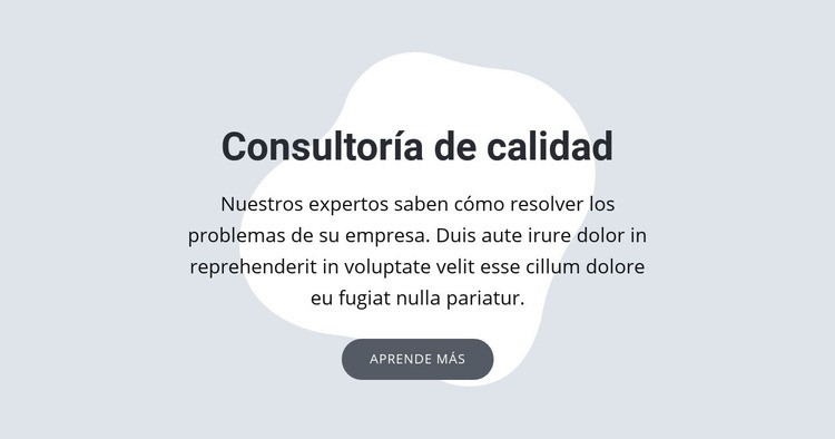 Consultoría de calidad Creador de sitios web HTML