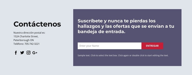 Nunca te pierdas los hallazgos y las ofertas Plantilla CSS