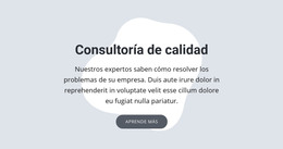 Consultoría De Calidad - Plantilla Gratuita