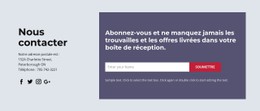 Ne Manquez Jamais Les Trouvailles Et Les Offres Modèle De Site Web CSS Gratuit