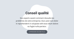 Superbe Thème WordPress Pour Conseil Qualité