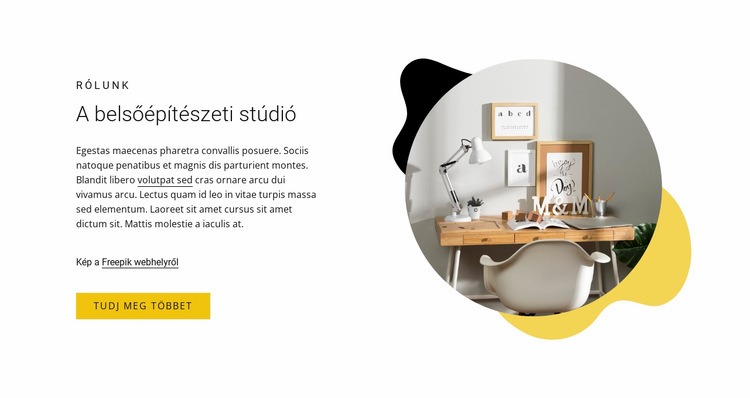 Svéd ultra minimalizmus Weboldal tervezés