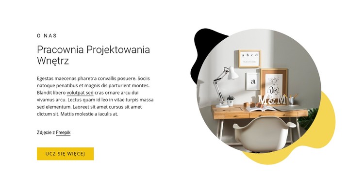 Studio projektowania wnętrz Szablon CSS