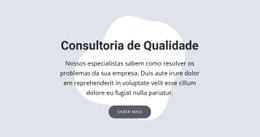 Consultoria De Qualidade - Construtor De Sites Gratuito