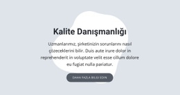 Kalite Danışmanlığı - HTML Creator