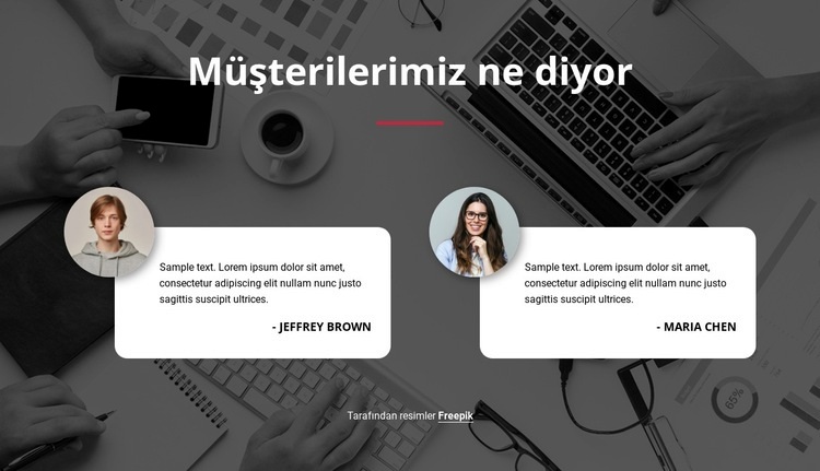 Görüntü arka planına ilişkin görüşler Html Web Sitesi Oluşturucu