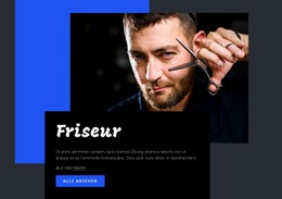 Friseursalon – Kostenlose Einseitenvorlage Zum Download