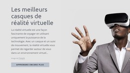 Technologie De Réalité Virtuelle - Modèle HTML5 Réactif