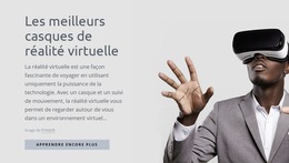 Superbe Modèle Joomla Pour Technologie De Réalité Virtuelle