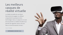 Technologie De Réalité Virtuelle - Thème WordPress Professionnel Personnalisable