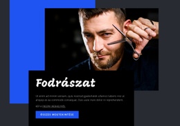 Fodrászat – Webhelysablon Letöltése