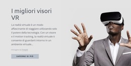 Tecnologia Di Realtà Virtuale - Modelli Di Siti Web Personali