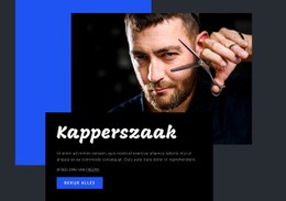 Kapperszaak - Inspiratie Voor Website-Ontwerp