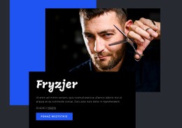 Fryzjer - HTML Site Builder