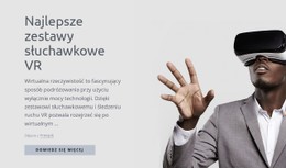 Technologia Wirtualnej Rzeczywistości Podstawowy Szablon HTML Z CSS