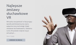 Technologia Wirtualnej Rzeczywistości - Responsywny Szablon HTML5