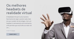 Tecnologia De Realidade Virtual - Modelo Gratuito