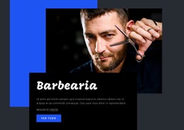 Barbearia - Modelo HTML Básico