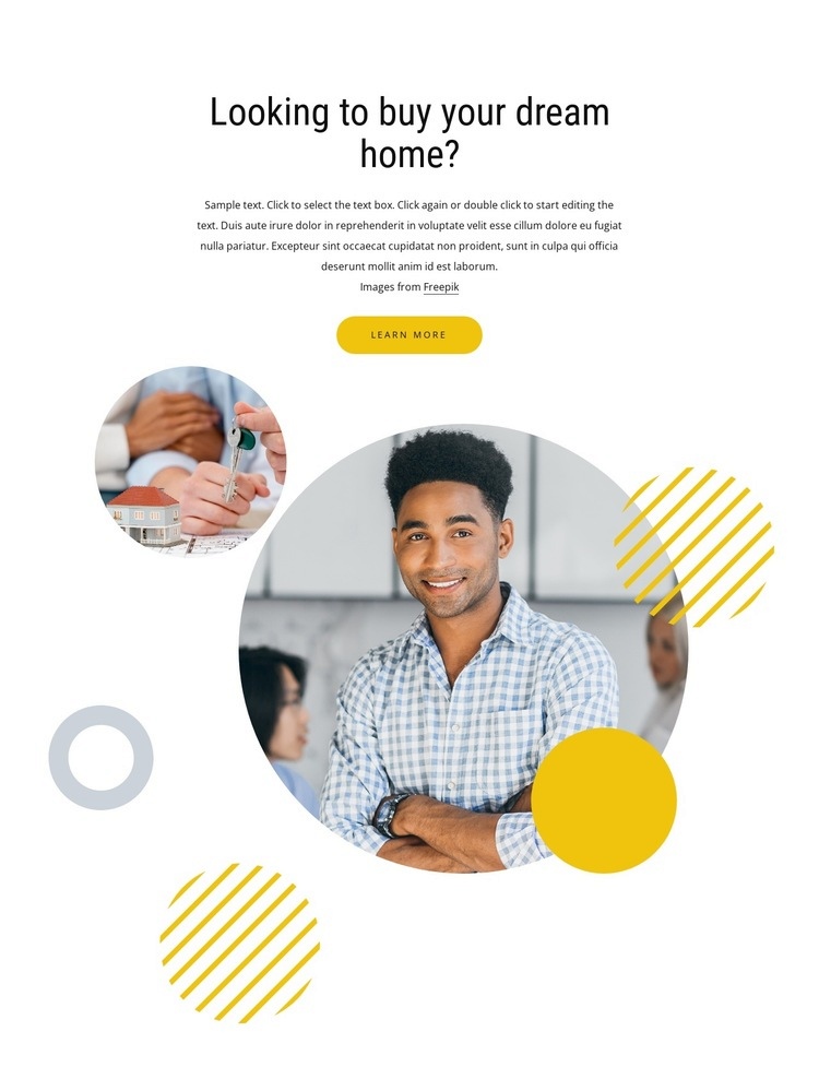 The real estate agent Elementor Template Alternative