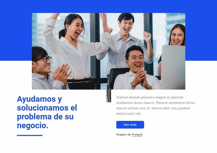 Su socio estratégico Plantillas de creación de sitios web