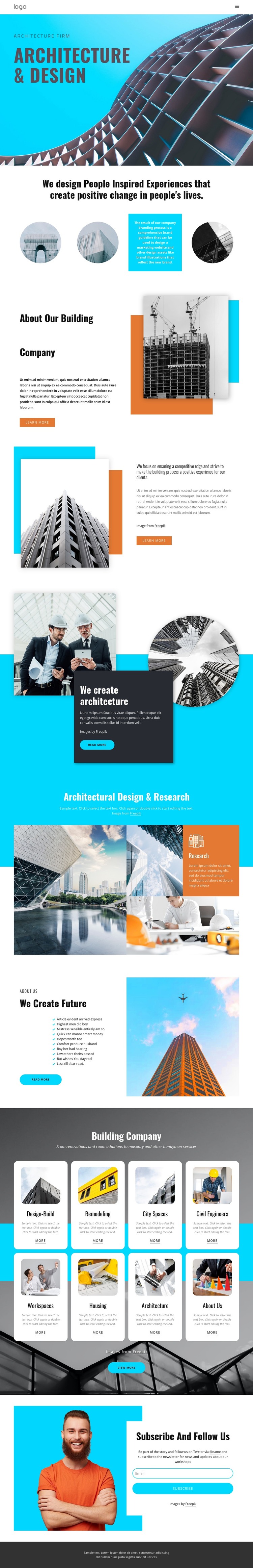 Art and technique HTML Template