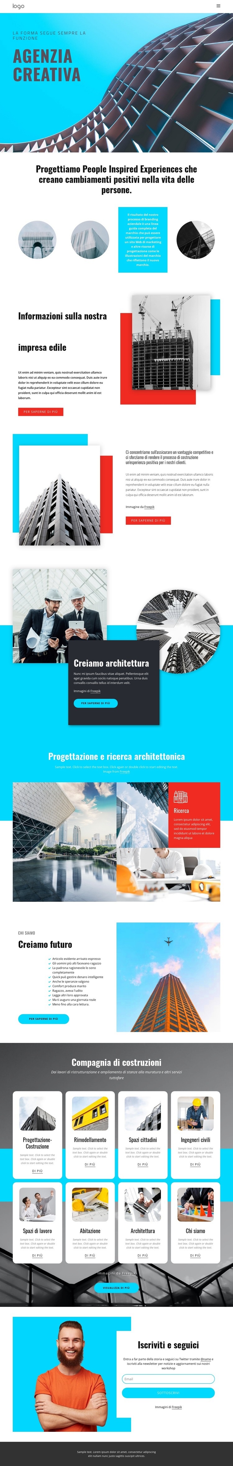 Arte e tecnica Costruttore di siti web HTML