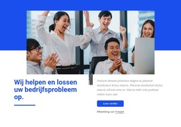 Uw Strategische Partner - HTML-Websjabloon