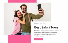 Best Safari Tours - Best Html Code