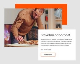 Budování Odbornosti – Bezplatná Šablona Webových Stránek