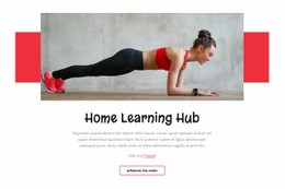 Home Learnung Hub - HTML Designer