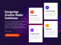 Kreative Studio-Funktionen – Vielseitiges WordPress-Theme