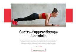 Conception De Site Web Pour Centre D'Apprentissage À Domicile