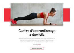 Centre D'Apprentissage À Domicile - Créateur De Sites Web De Téléchargement Gratuit