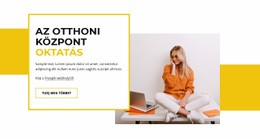 HTML-Terv Ehhez: Otthoni Oktatás