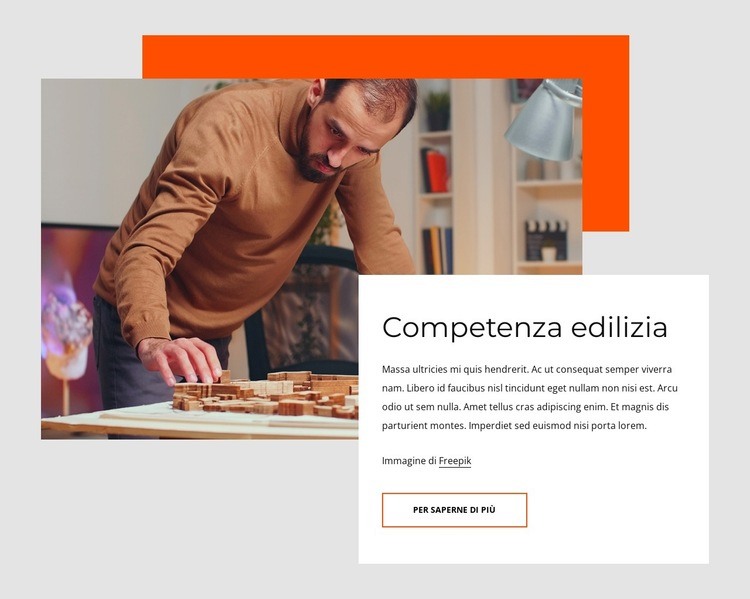 Competenza costruttiva Costruttore di siti web HTML