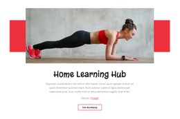 Strona Główna Learnung Hub - HTML Designer