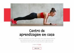 Centro De Aprendizado Doméstico - Design Do Site