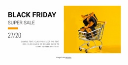 Black Friday -Försäljning