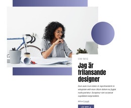 Frilansande Designer Mall För Full Bredd