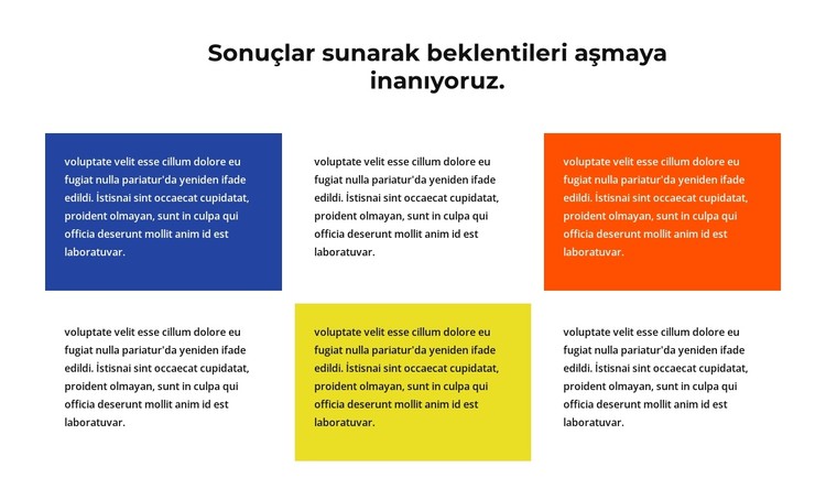 Sonuç Teslimatı CSS Şablonu