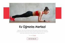 Ana Sayfa Learnung Hub Için Harika Tek Sayfalık Şablon