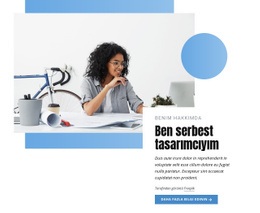 Serbest Tasarımcı - Web Sitesi Tasarımı Ilhamı